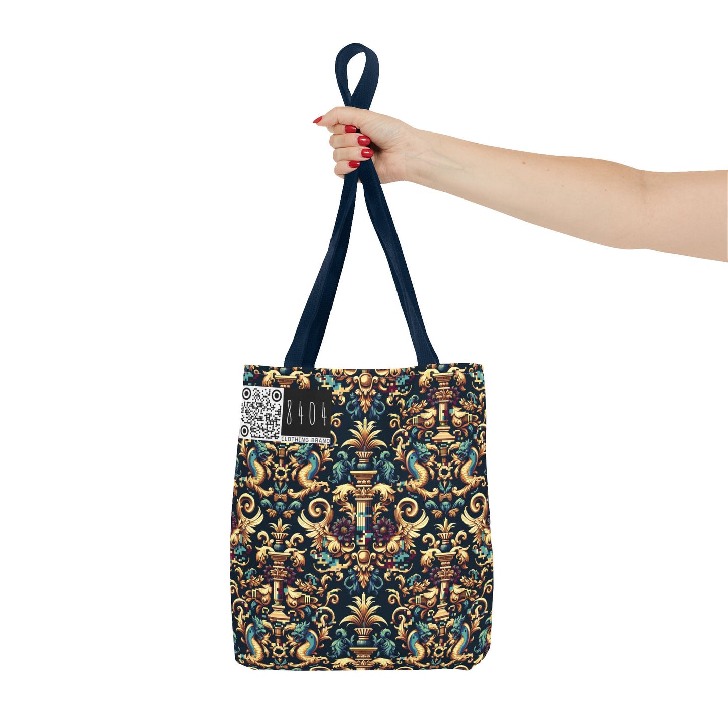 Digital Renaissance Modern Baroque Fusion Tote Bag - 8404 Design-57