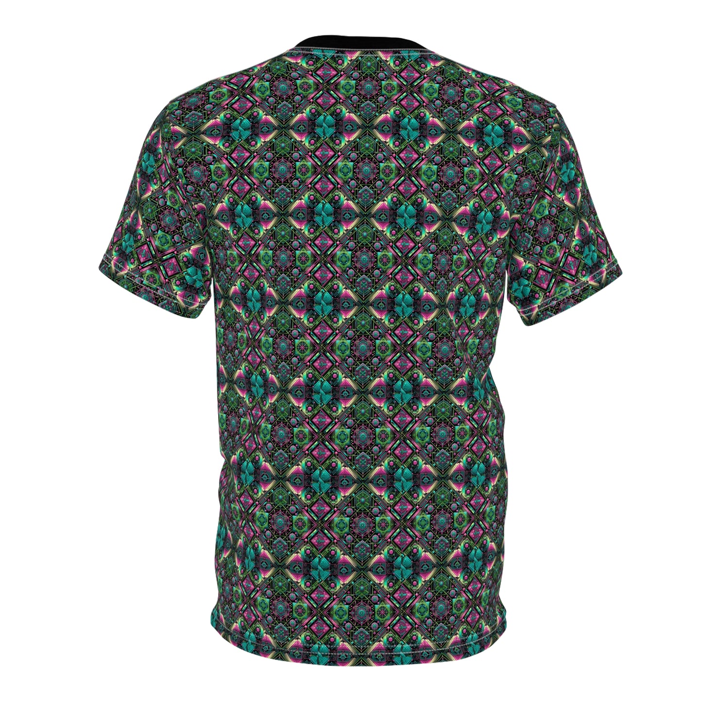 Tech-Infused Graphics Tech-Forward Streetwear Unisex Cut & Sew Tee - 8404 Design-45