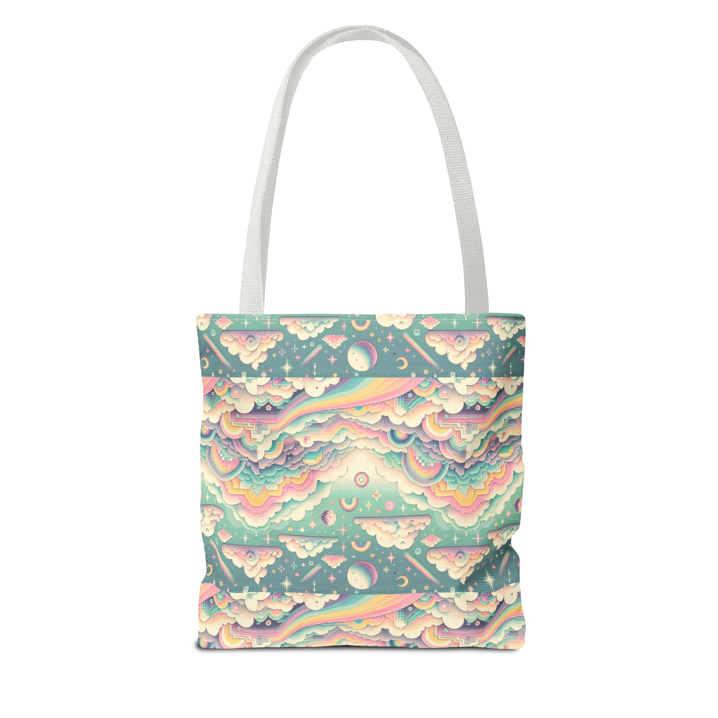 Digital Dreamland Whimsical and Nostalgic Streetwear With a Digital Twist Tote Bag - 8404 Design-65