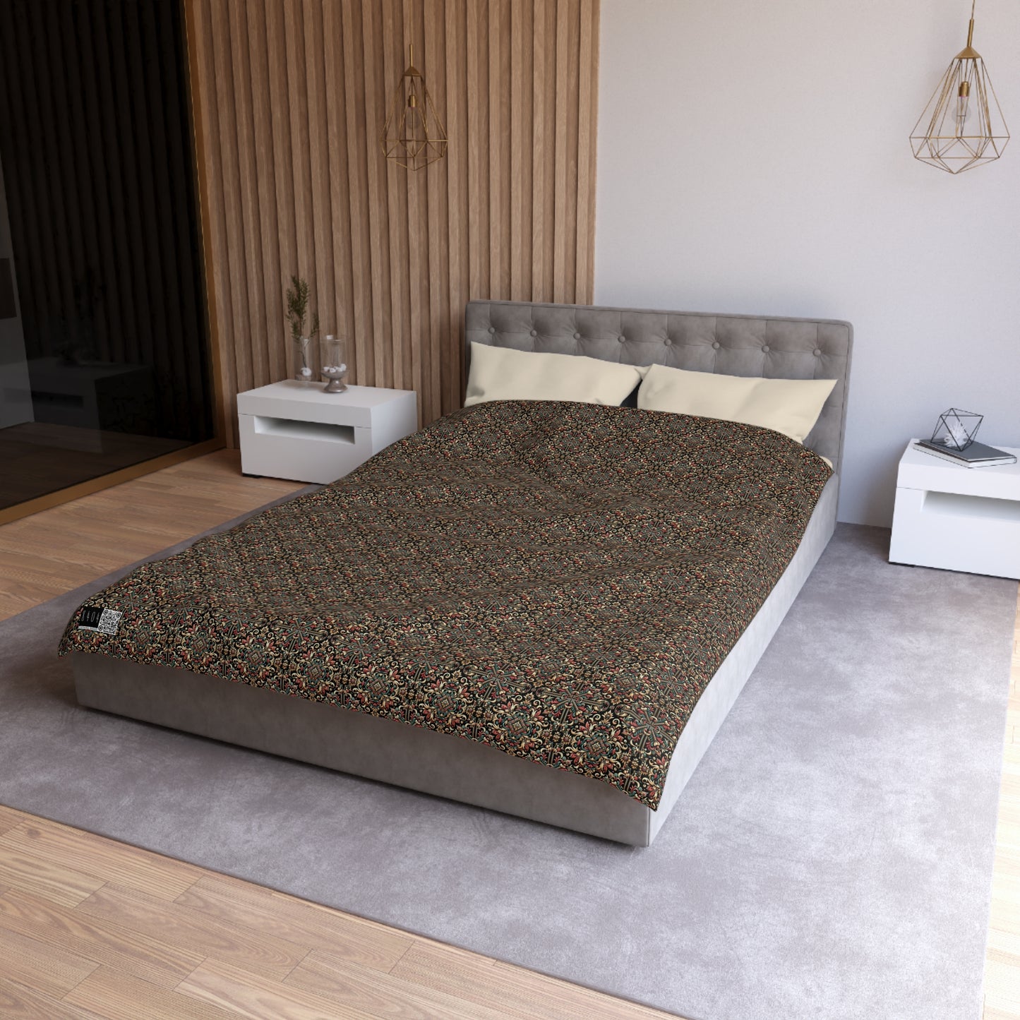 Streetwear Renaissance Artistic Clash of Old and New Microfiber Duvet Cover - 8404 Design-46