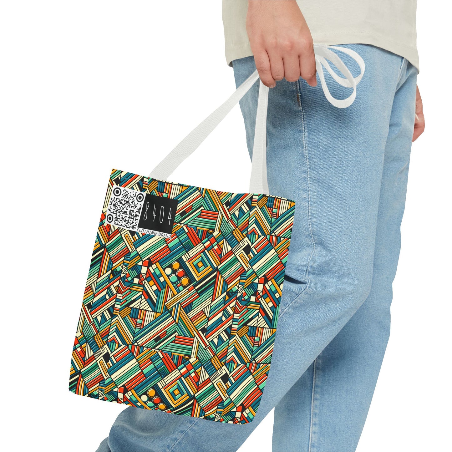Abstract Graphic Art Modern Artistic Expression Tote Bag - 8404 Design-67