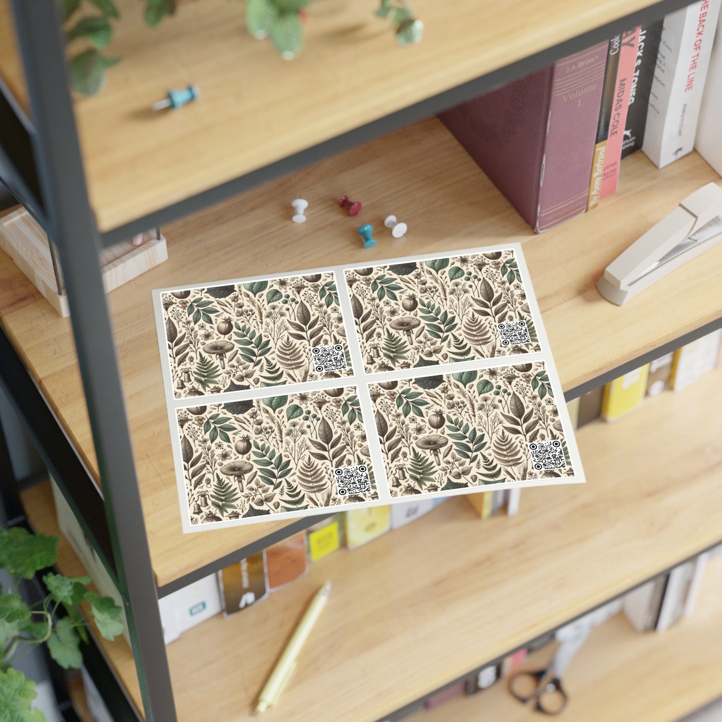 Sustainable Streetwear Modern Eco-Conscious Sticker Sheets - 8404 Design-57