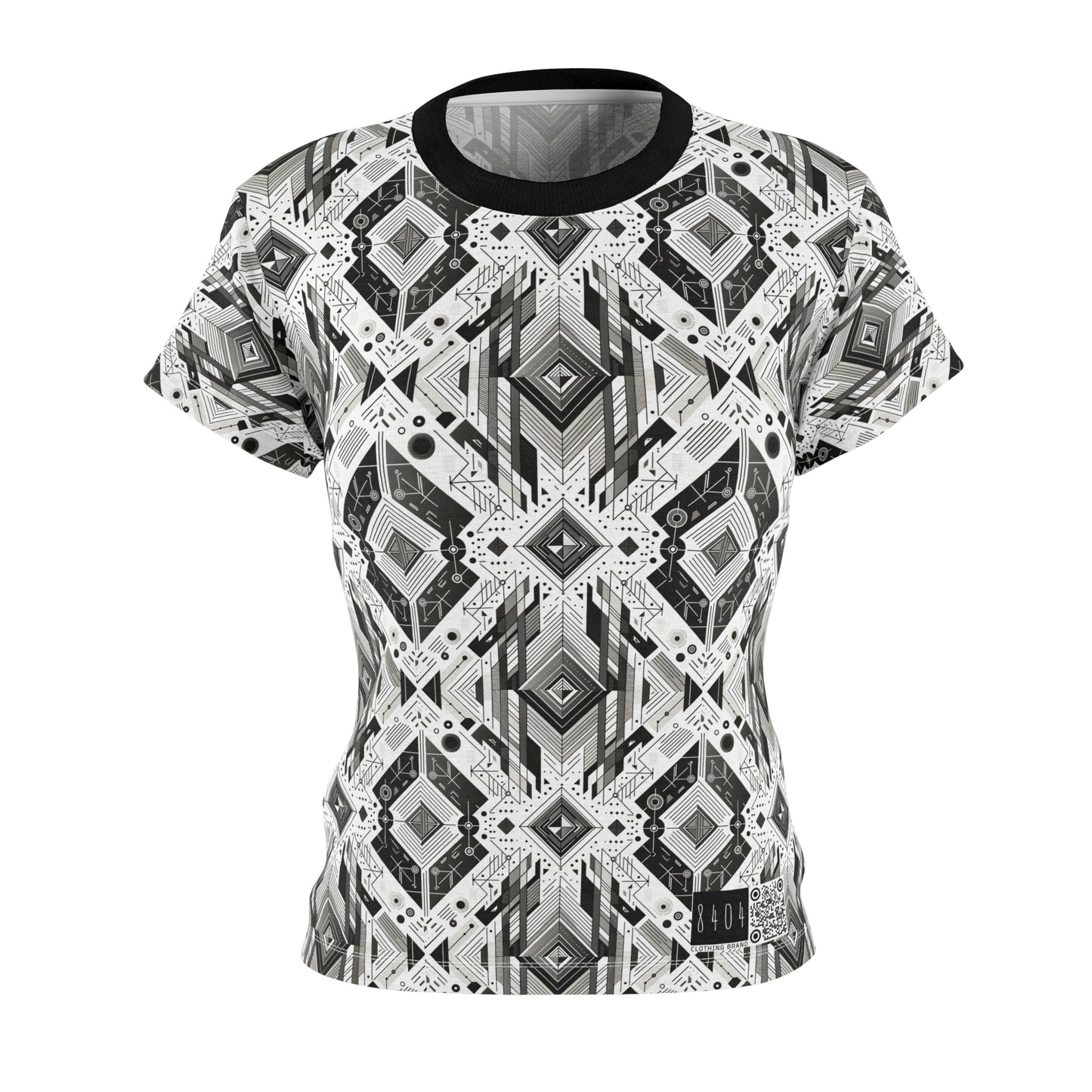 Digital Minimalism Minimalist Tech Women's Cut & Sew Tee - 8404 Design-51