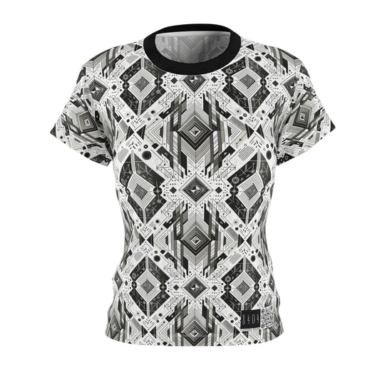 Digital Minimalism Minimalist Tech Women's Cut & Sew Tee - 8404 Design-51