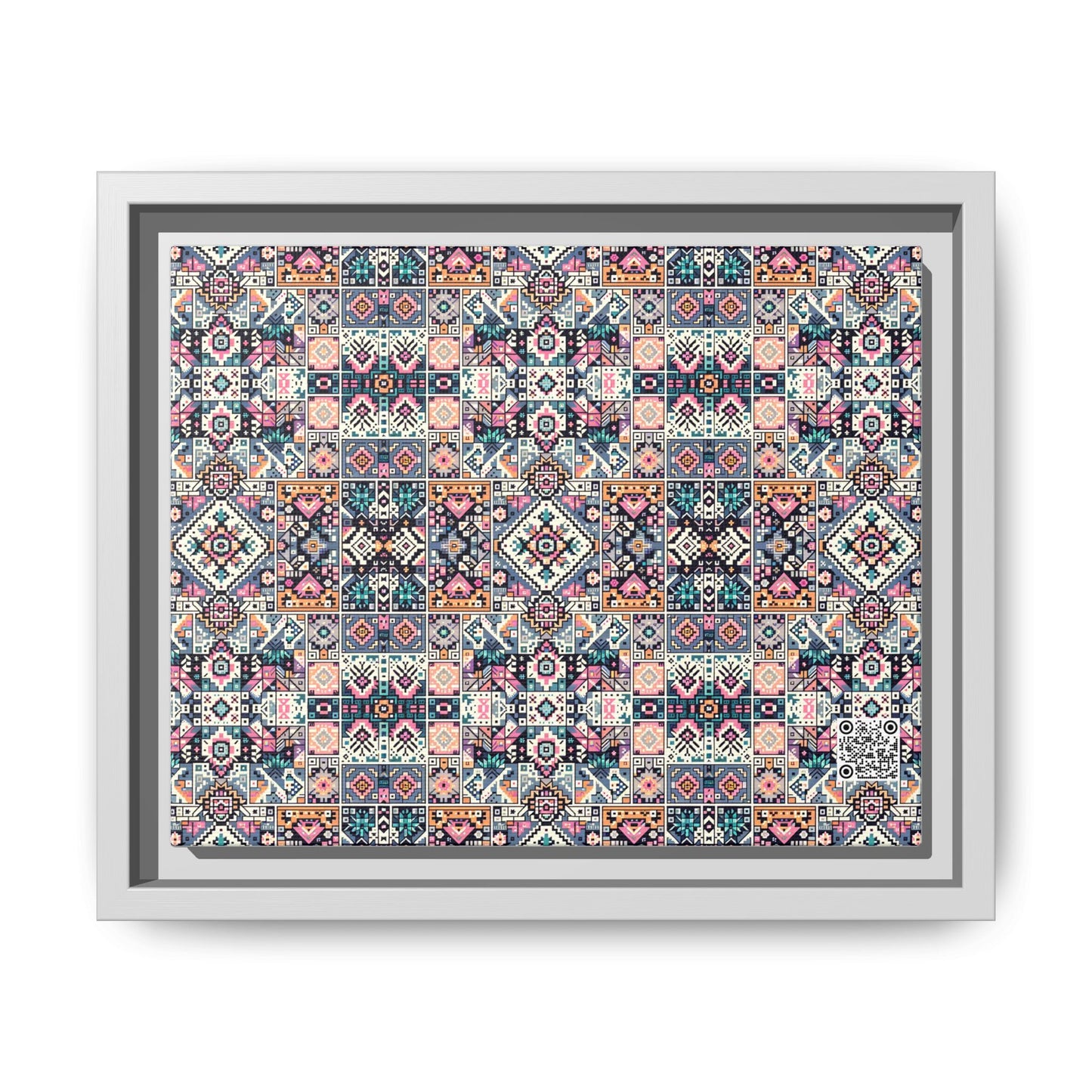 Matte Canvas, Framed (multi-Color) - 8404 Design-01