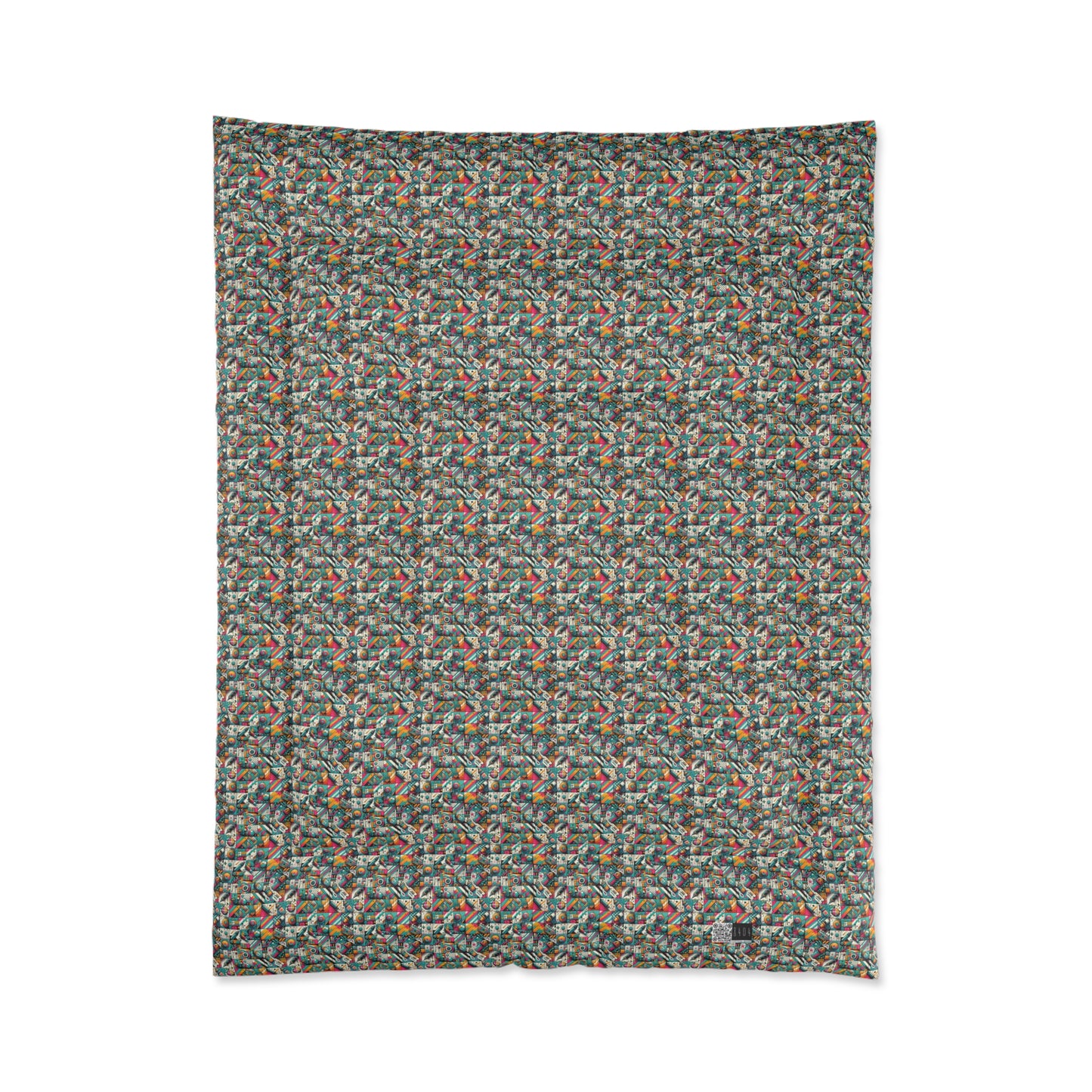 Graffiti Fusion Modern Street Art Fusion Comforter - 8404 Design-58