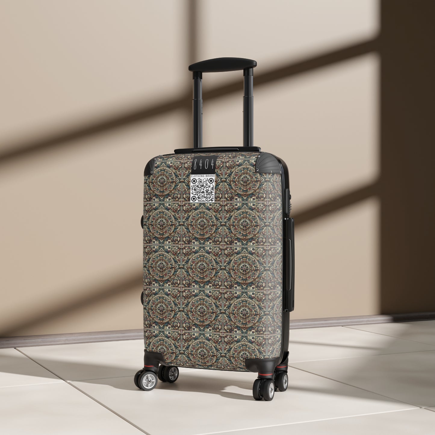 Urban Renaissance Historical Fusion With Street Edge Suitcase - 8404 Design-57