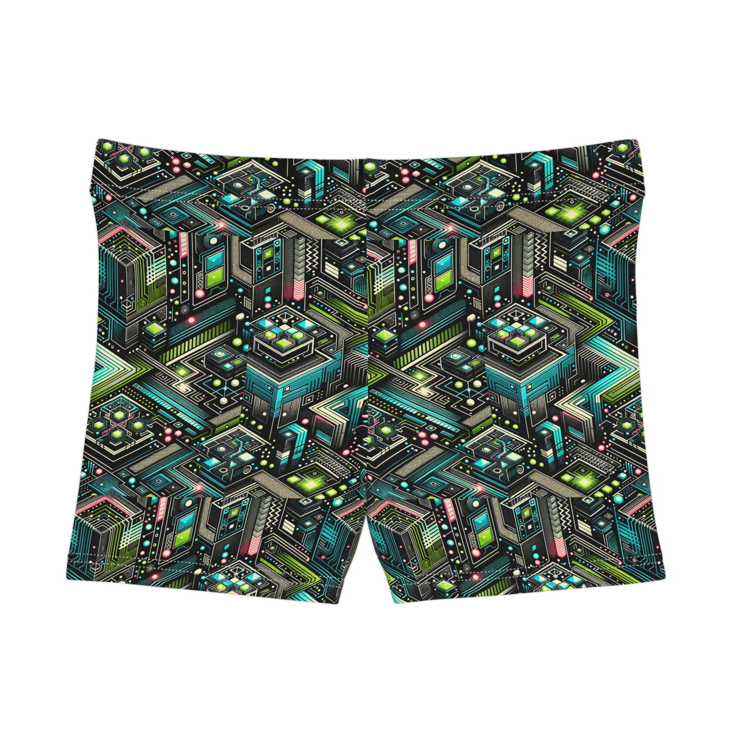 Women's Shorts (aop) Future Tech