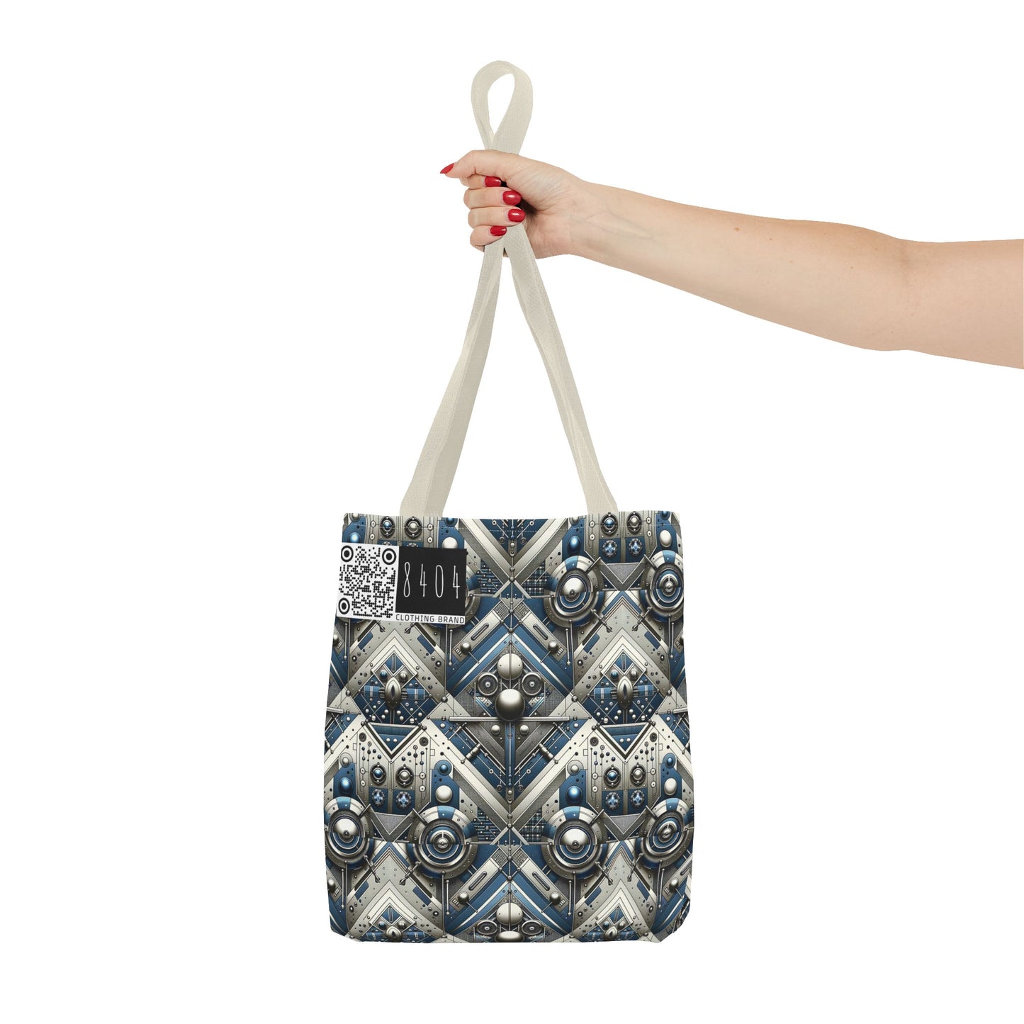 Tech Utility Fusion Tech-Forward Utility With a Futuristic Edge Tote Bag - 8404 Design-63