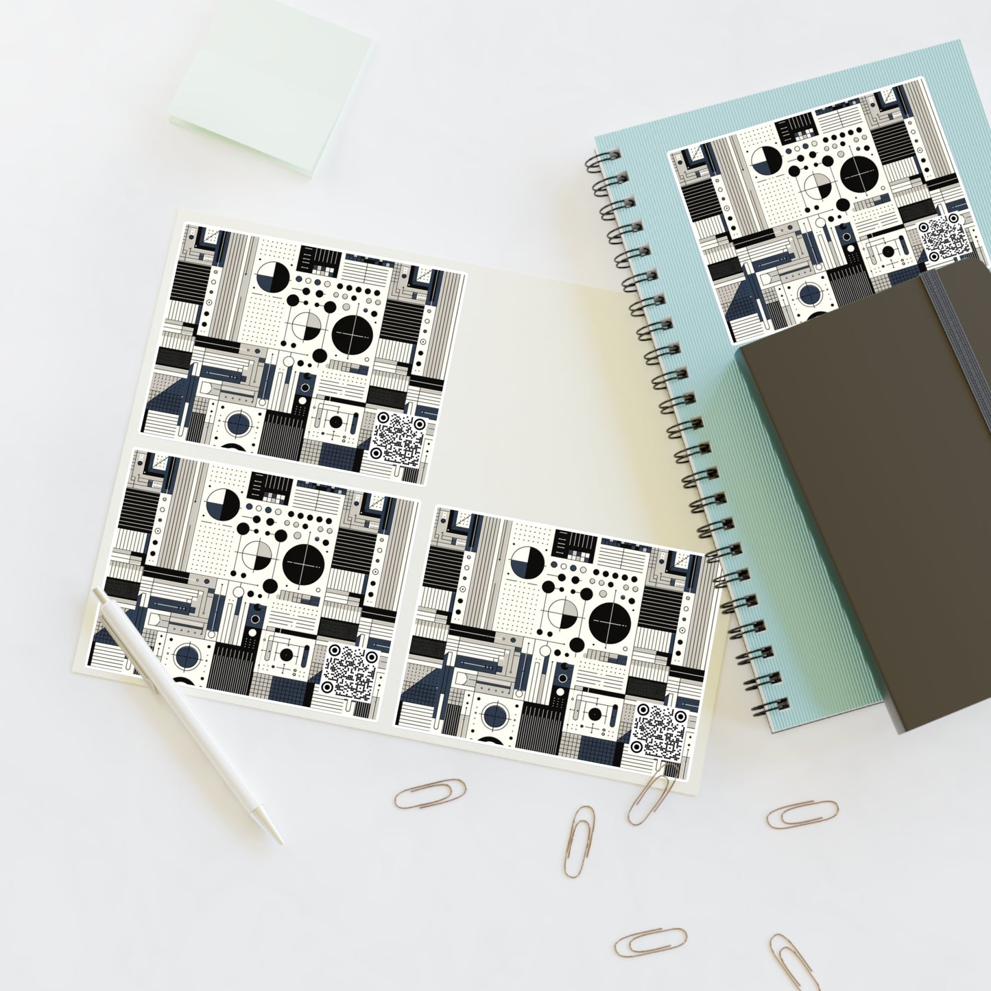 Minimalist Athleisure Minimalist Tech Sticker Sheets - 8404 Design-66