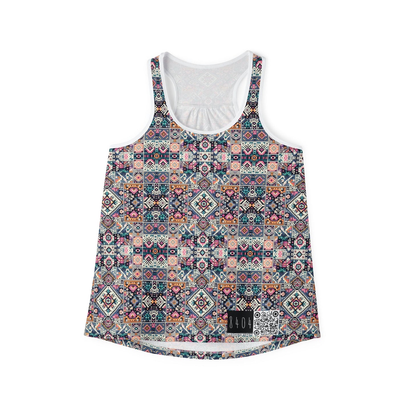 Digital Artisanal Fusion Digital Artisanal Women's Tank Top - 8404 Design-65