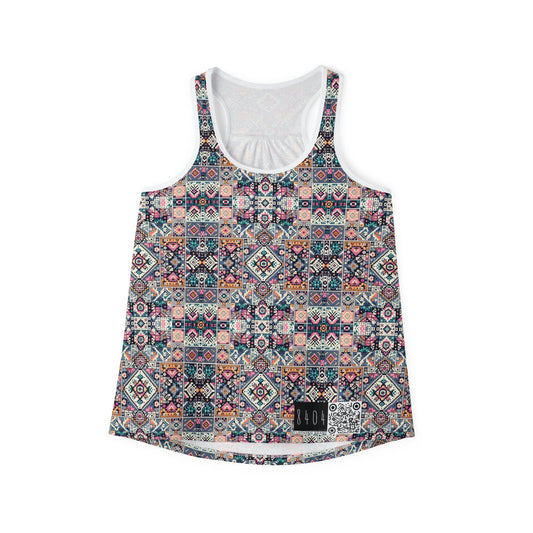 Digital Artisanal Fusion Digital Artisanal Women's Tank Top - 8404 Design-65