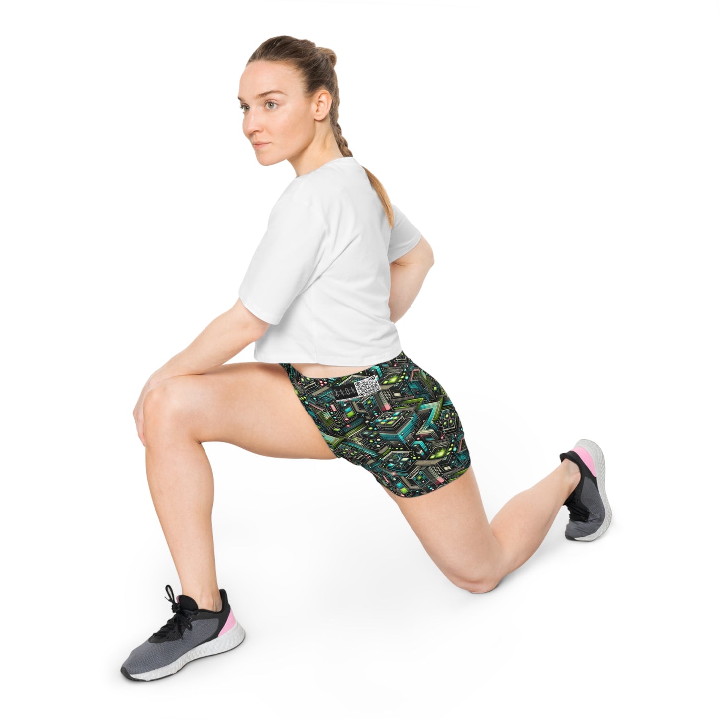 Women's Shorts (aop) Future Tech
