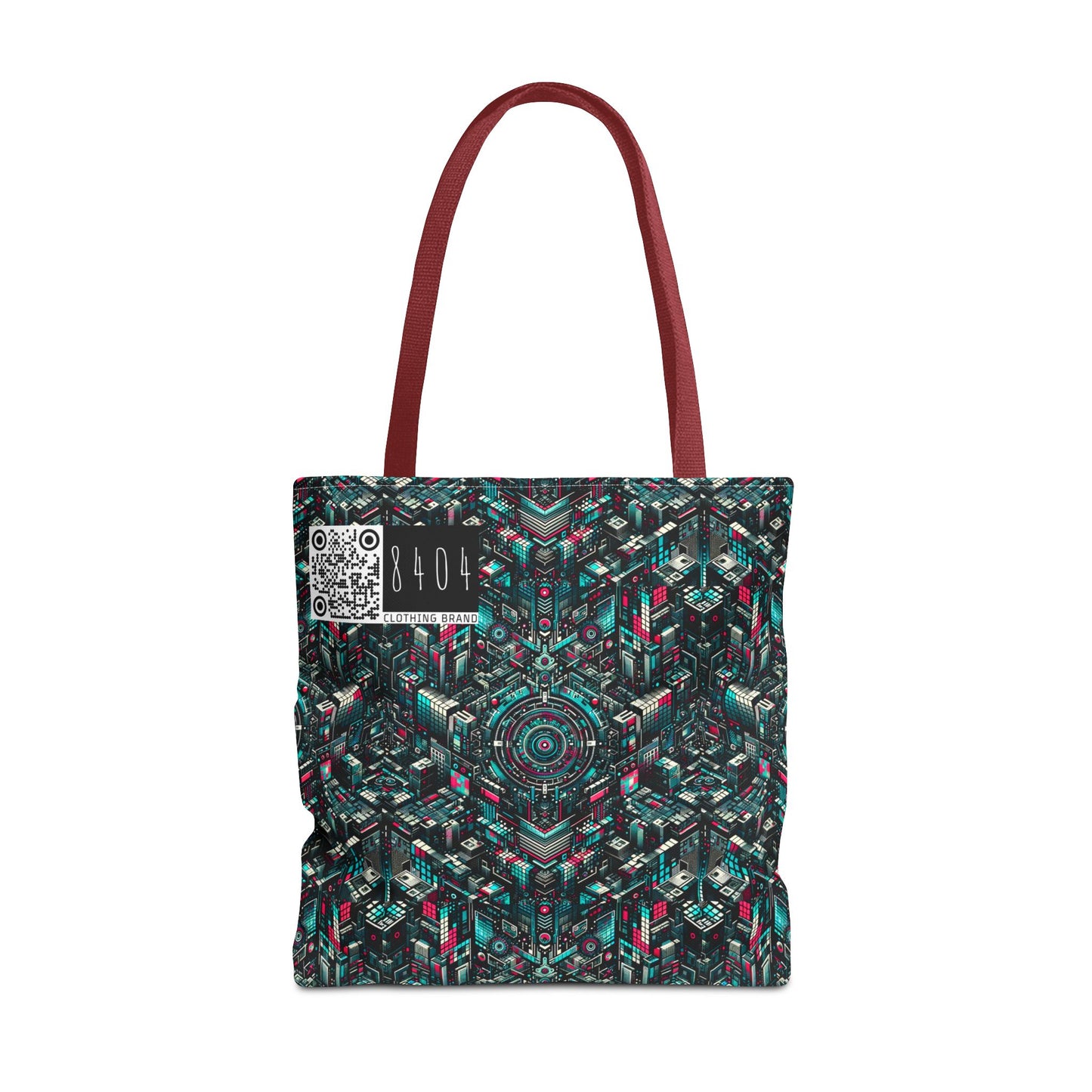 Digital Rebellion Tech-Inspired Streetwear Tote Bag - 8404 Design-54