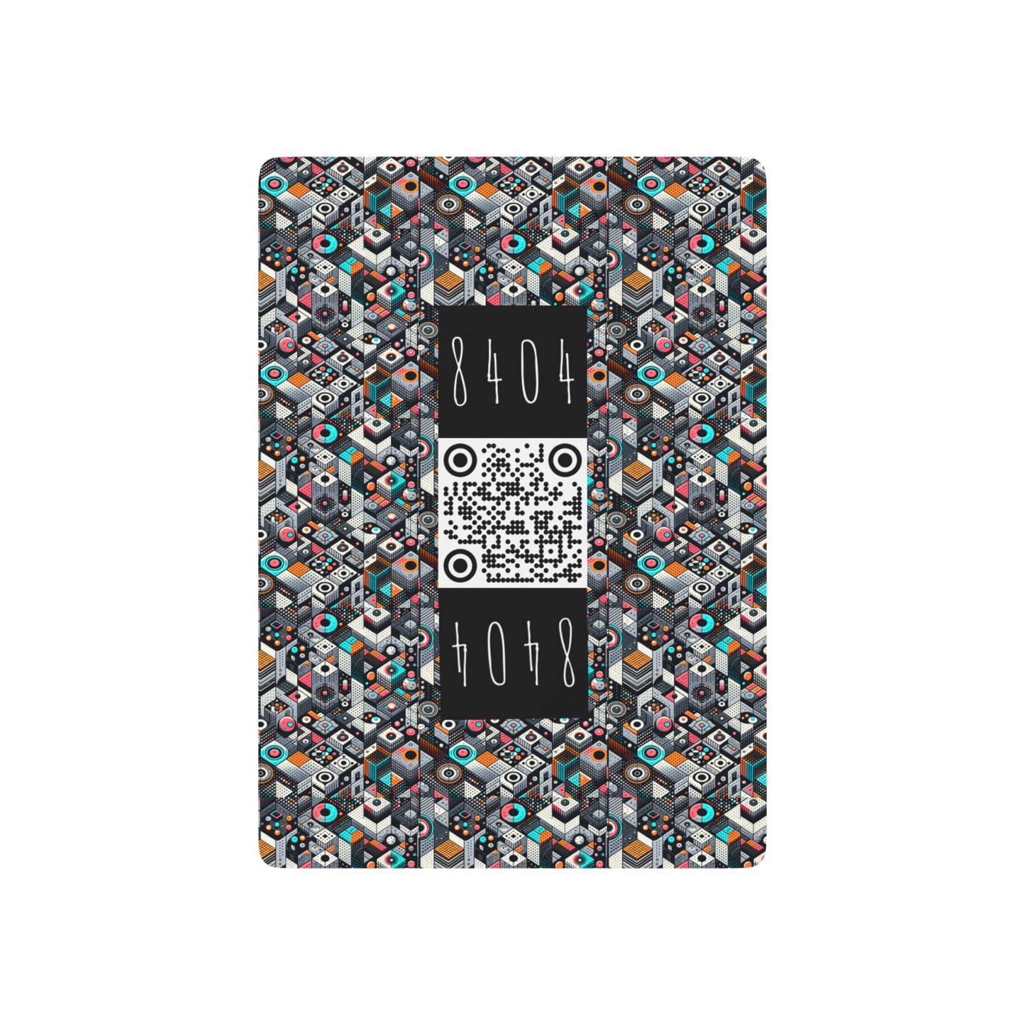 Digital Art Movement Contemporary Digital Poker Playing Cards - 8404 Design-68 S