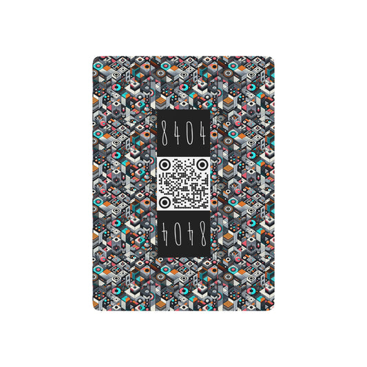 Digital Art Movement Contemporary Digital Poker Playing Cards - 8404 Design-68 S