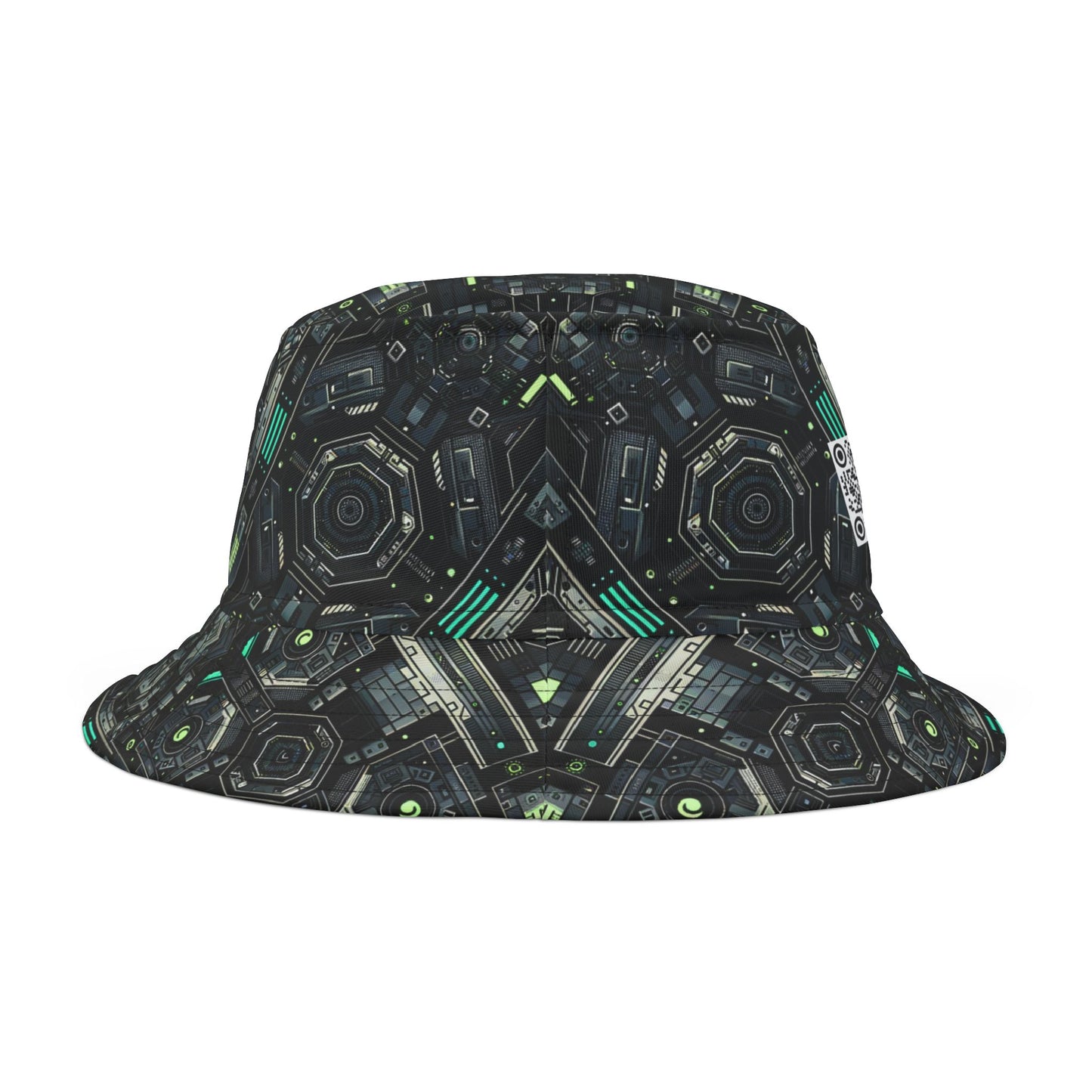 Tech Noir Tech-Forward Minimalism Bucket Hat - 8404 Design-52