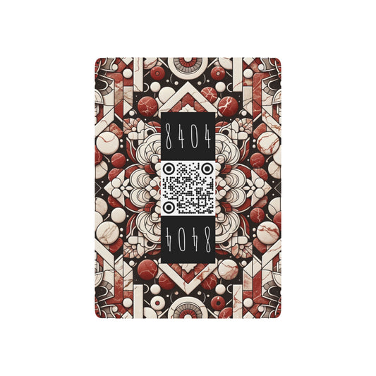 Neo Jomon Sculptural Aesthetics Artisanal Streetwear Poker Playing Cards - 8404 Design-55 B