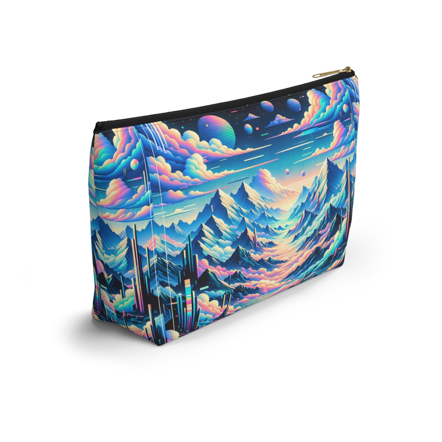 Digital Dreamscapes Digitally-Inspired Streetwear With a Dreamy, Surreal Twist Accessory Pouch W T-Bottom - 8404 Design-69