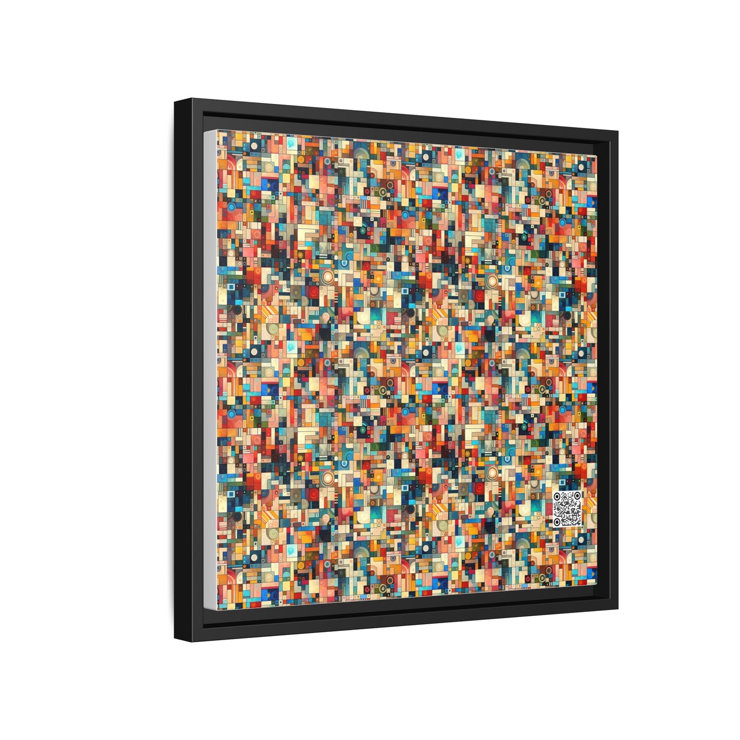 Digital Artistic Expression Artistic Streetwear Matte Canvas, Framed (multi-Color) - 8404 Design-46 B