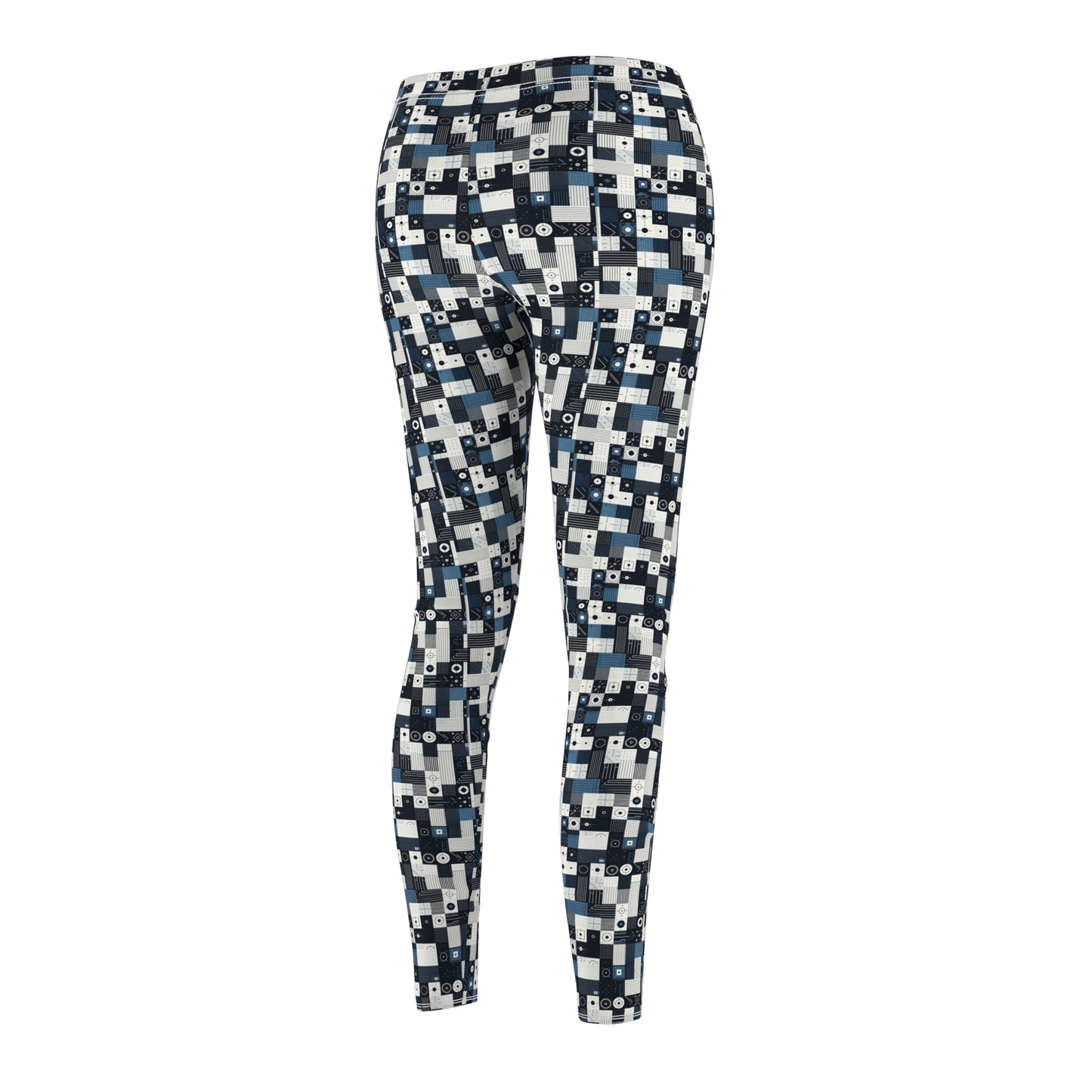 Minimalist Athleisure Minimalist Tech Women's Cut & Sew Casual Leggings - 8404 Design-39