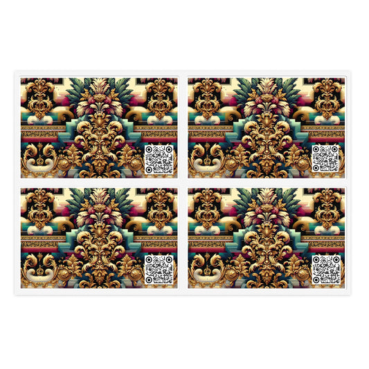 Digital Renaissance Modern Baroque Fusion Sticker Sheets - 8404 Design-60
