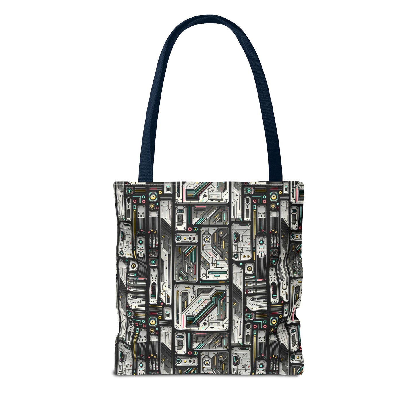 Tech Utility Gear Tech-Forward Minimalism Tote Bag - 8404 Design-45