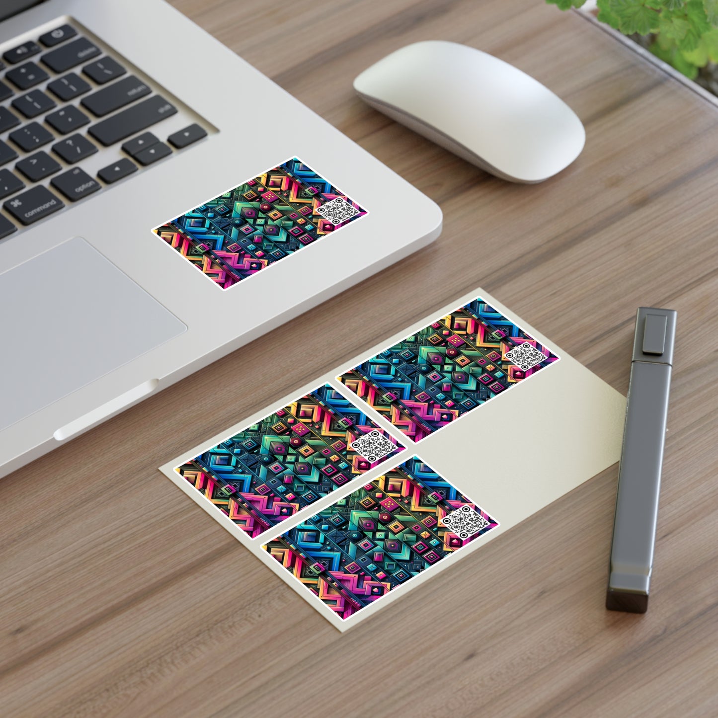 Tech-Inspired Graphics Cyberpunk Cool Sticker Sheets - 8404 Design-58
