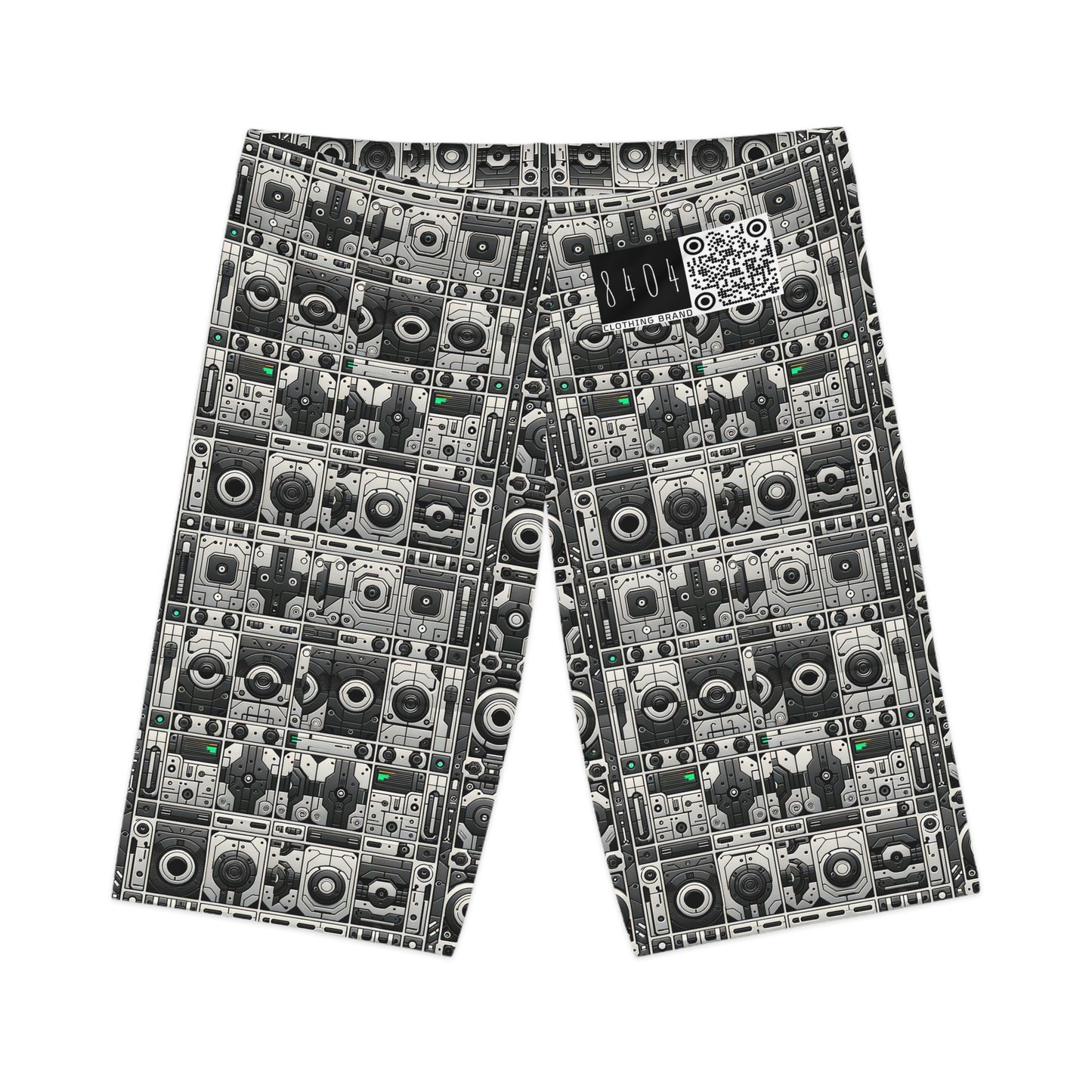 Tech Utility Aesthetics Tech-Forward Minimalism Women's Bike Shorts - 8404 Design-60