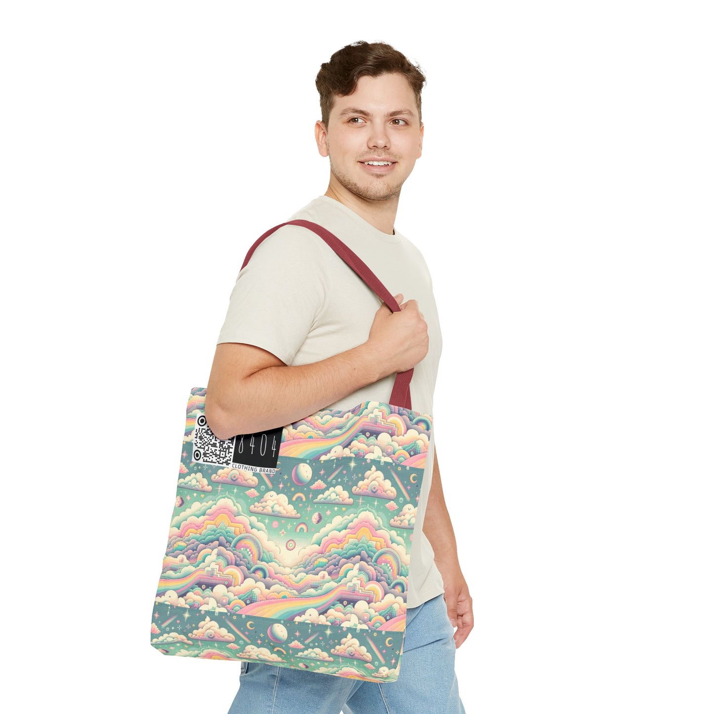 Digital Dreamland Whimsical and Nostalgic Streetwear With a Digital Twist Tote Bag - 8404 Design-65