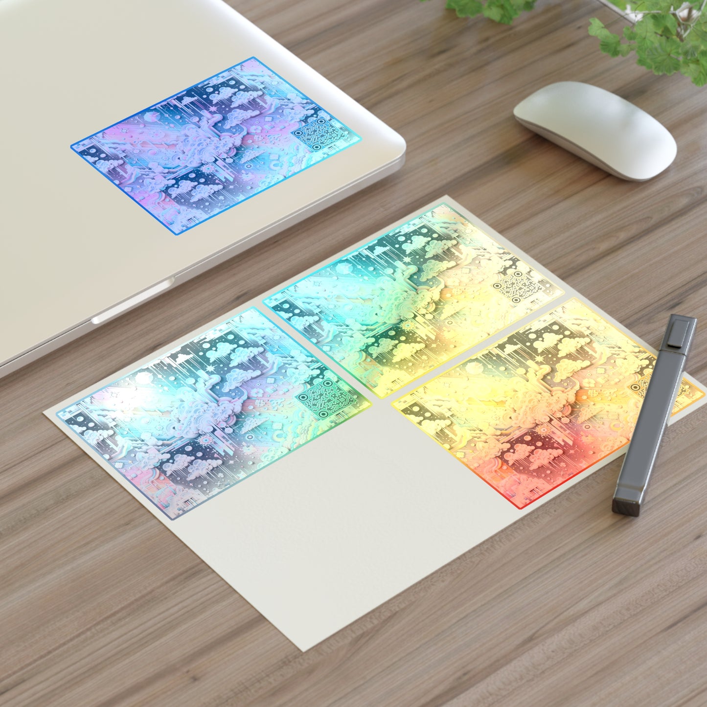 Digital Dreamland Whimsical and Nostalgic Streetwear With a Digital Twist Sticker Sheets - 8404 Design-52