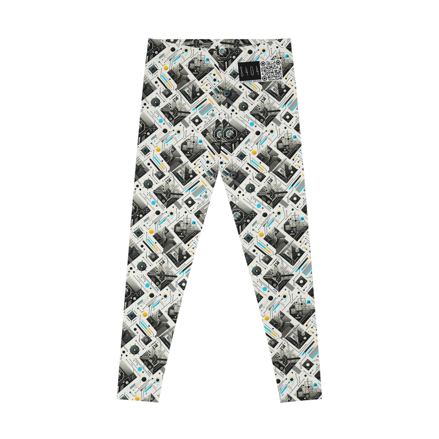 Tech Minimalism Minimalist Tech Stretch Leggings - 8404 Design-47
