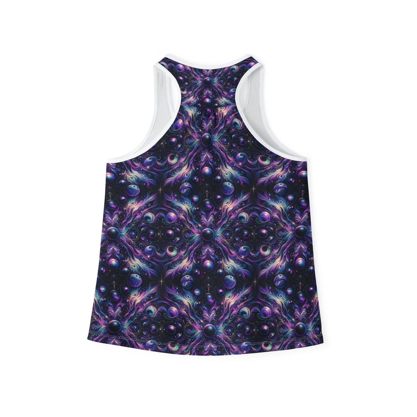 Galactic Hues Tech-Forward Cosmic Fusion Women's Tank Top - 8404 Design-41