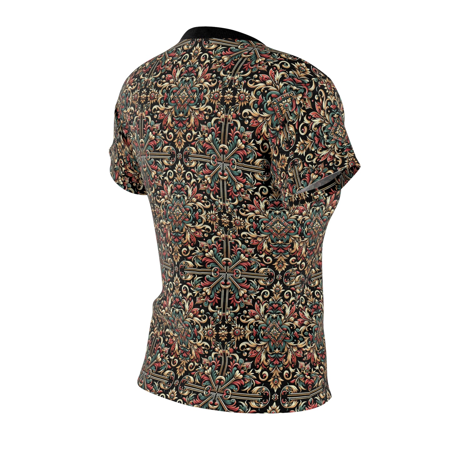 Streetwear Renaissance Artistic Clash of Old and New Women's Cut & Sew Tee - 8404 Design-46