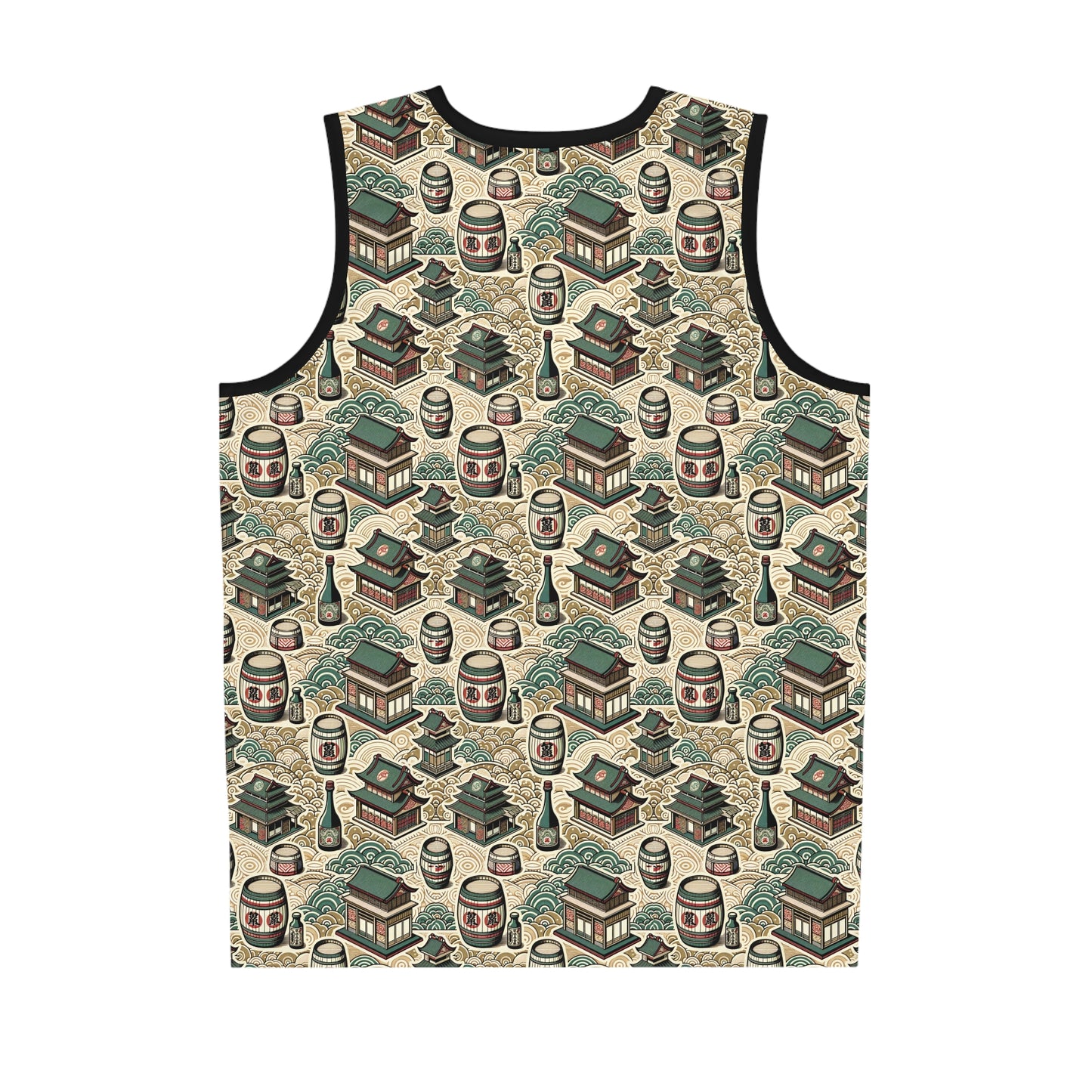 Cultural Artisanal Fusion Contemporary Cultural Elegance Basketball Jersey - 8404 Design-68