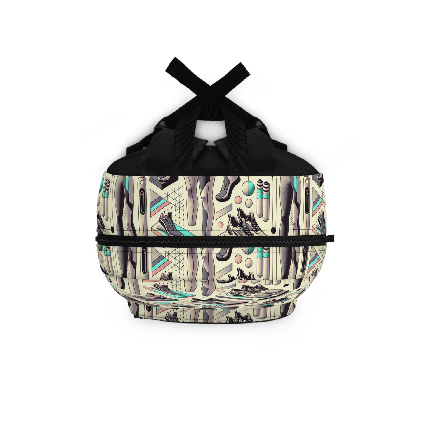 Tech-Infused Athleisure Futuristic Athletic Tech Backpack - 8404 Design-44