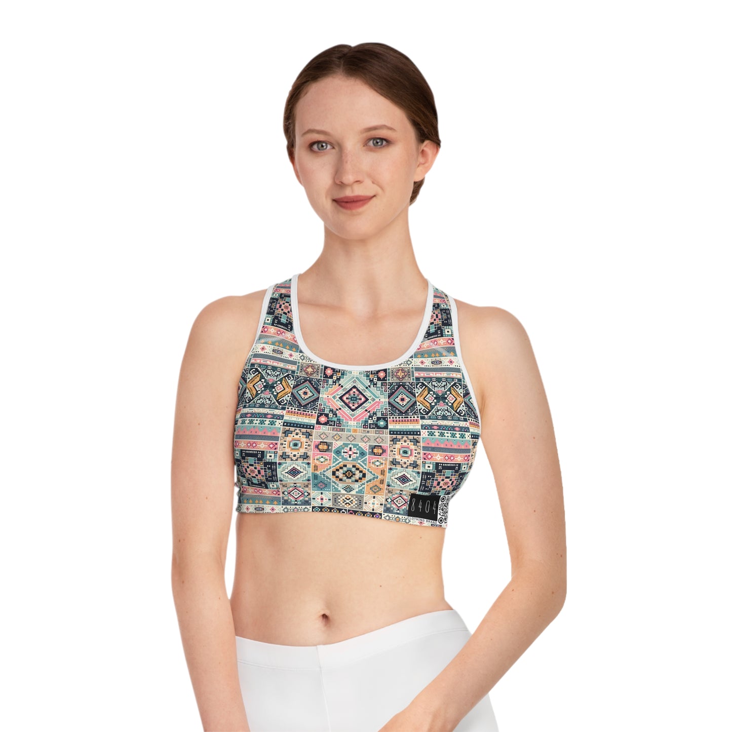 Digital Artisanal Fusion Digital Artisanal Sports Bra - 8404 Design-55