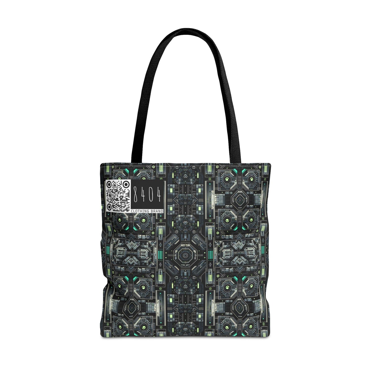 Tech Noir Tech-Forward Minimalism Tote Bag - 8404 Design-52