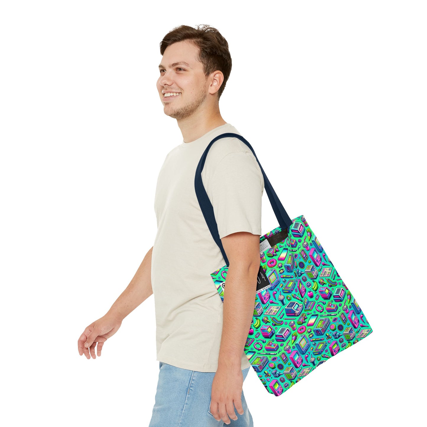 Y2k Revival Nostalgic Futurism Tote Bag - 8404 Design-48