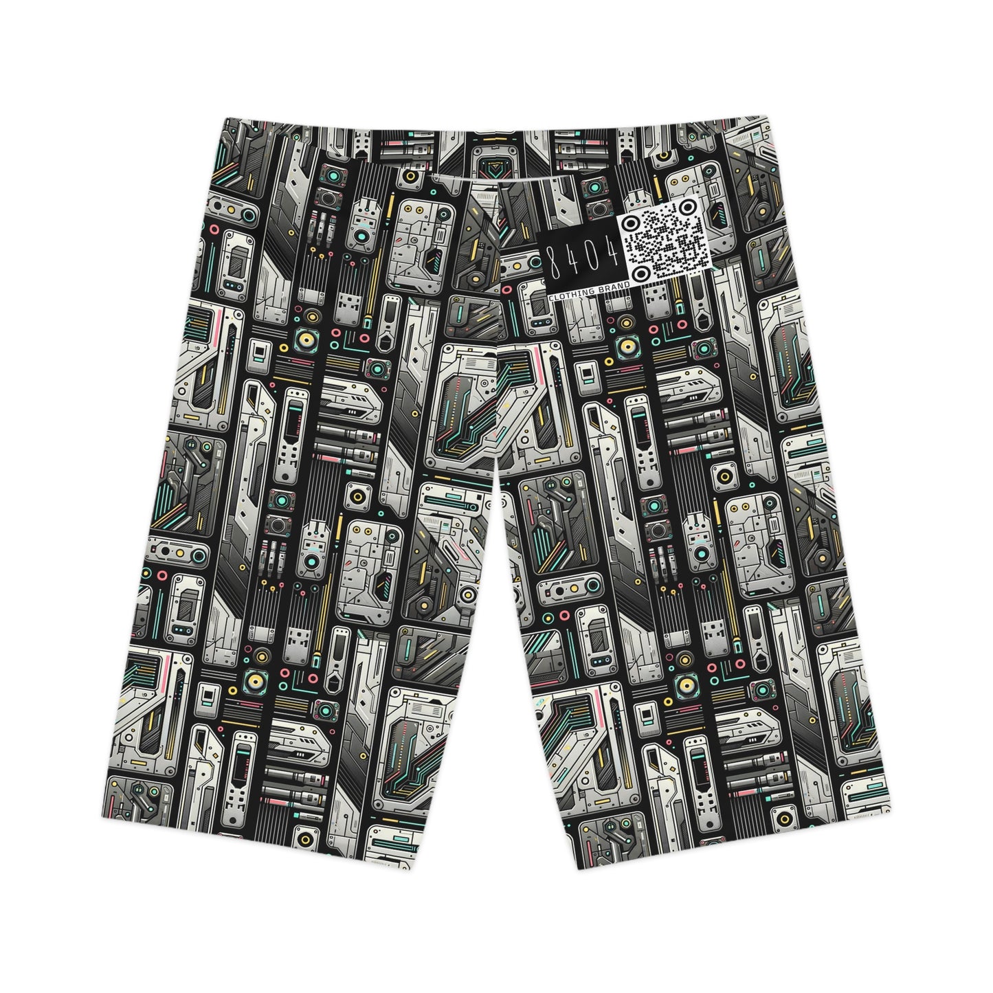 Tech Utility Gear Tech-Forward Minimalism Women's Bike Shorts - 8404 Design-45