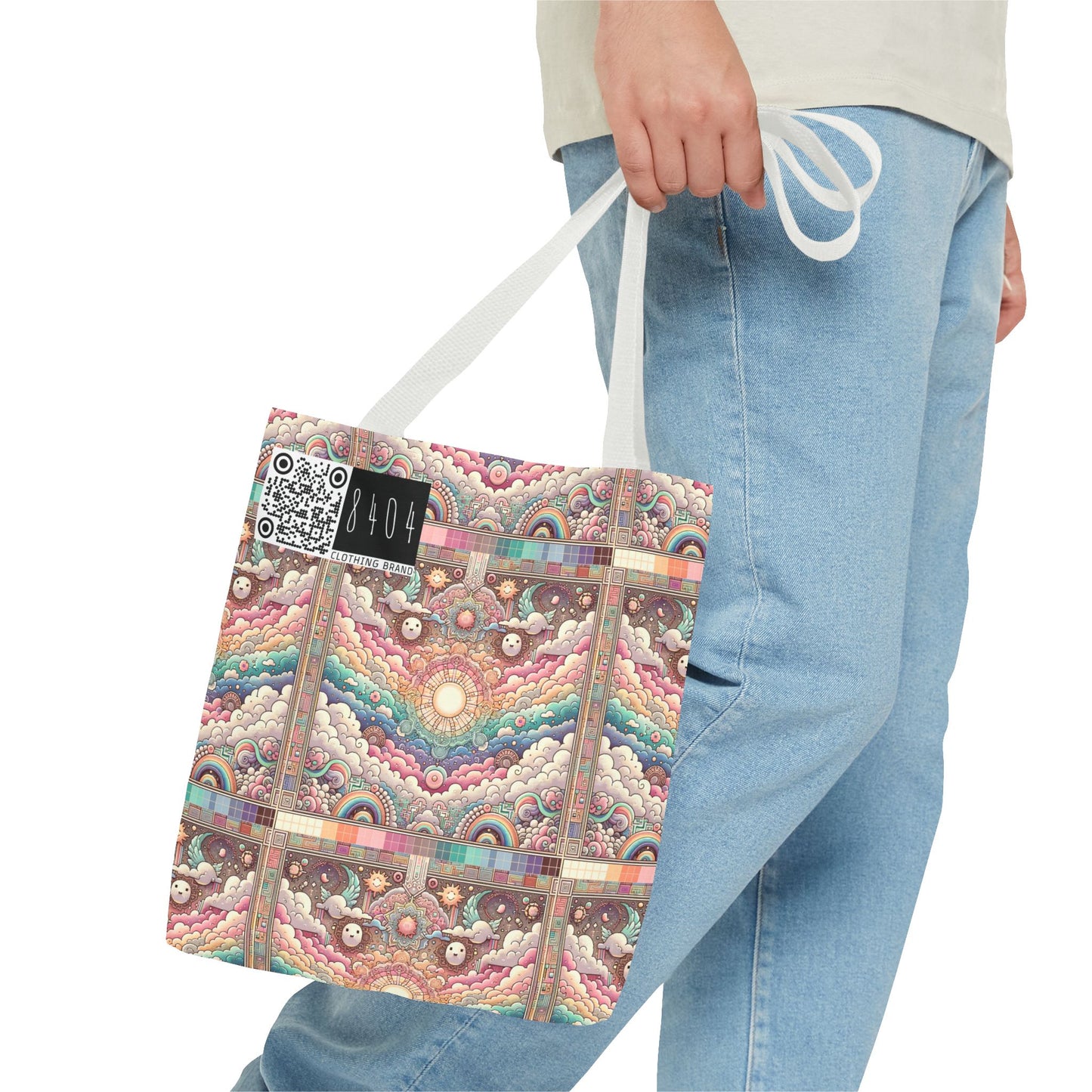 Digital Dreamland Whimsical and Nostalgic Streetwear With a Digital Twist Tote Bag - 8404 Design-56