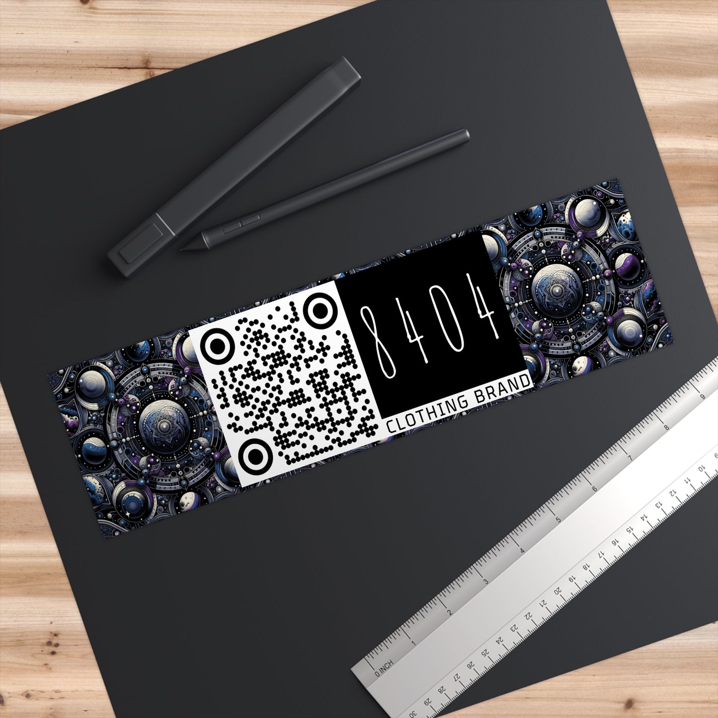 Tech Astronaut Tech-Forward Streetwear Meets Space Exploration Bumper Sticker - 8404 Design-46