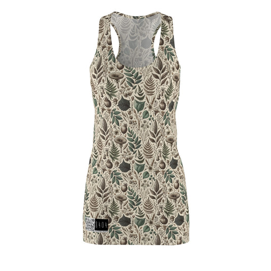 Sustainable Streetwear Modern Eco-Conscious Women's Cut & Sew Racerback Dress - 8404 Design-57