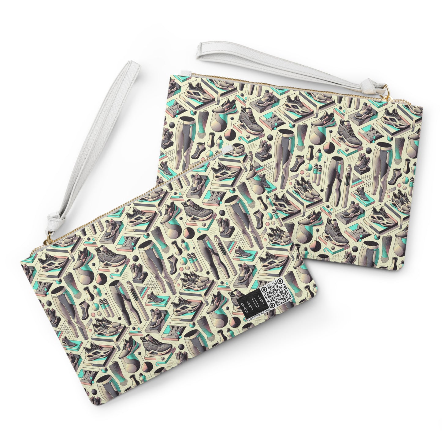 Tech-Infused Athleisure Futuristic Athletic Tech Clutch Bag - 8404 Design-44