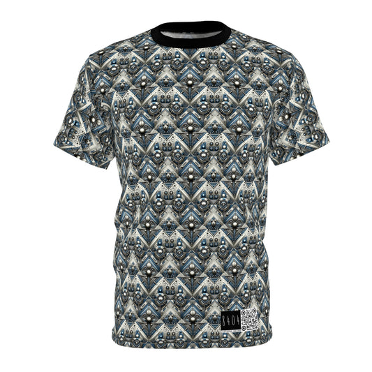 Tech Utility Fusion Tech-Forward Utility With a Futuristic Edge Unisex Cut & Sew Tee - 8404 Design-63