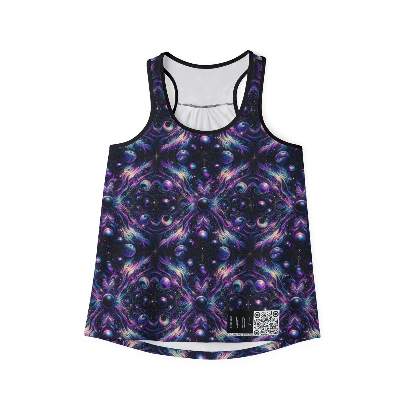 Galactic Hues Tech-Forward Cosmic Fusion Women's Tank Top - 8404 Design-41