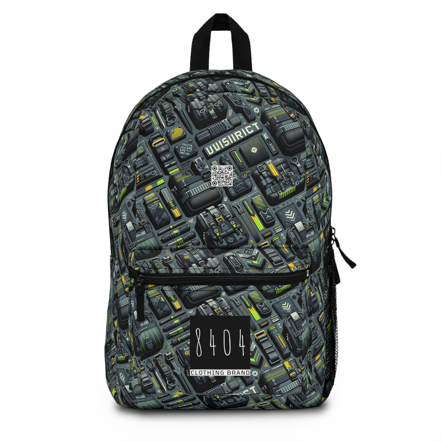 Tech Utility Streetwear Futuristic Tech-Forward Backpack - 8404 Design-47