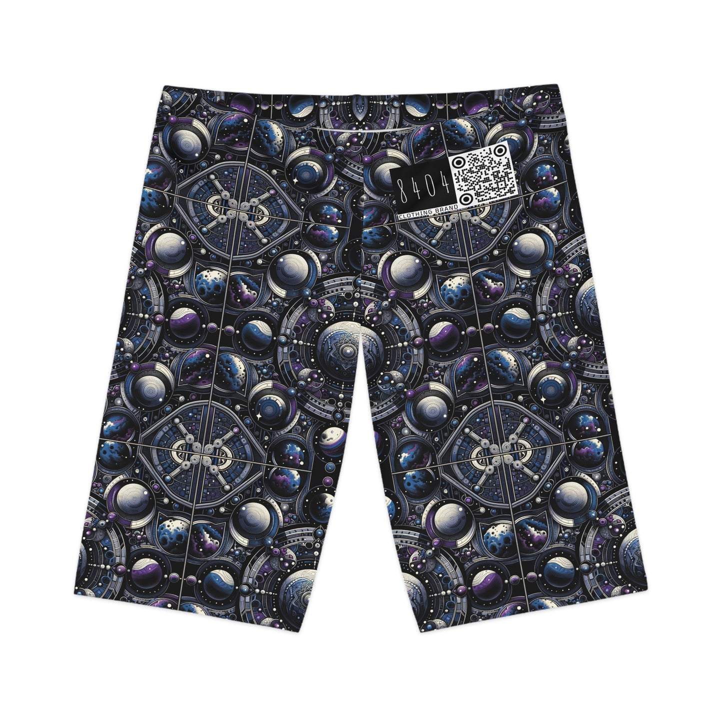 Tech Astronaut Tech-Forward Streetwear Meets Space Exploration Women's Bike Shorts - 8404 Design-46