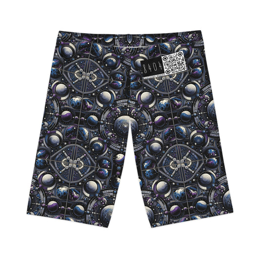 Tech Astronaut Tech-Forward Streetwear Meets Space Exploration Women's Bike Shorts - 8404 Design-46