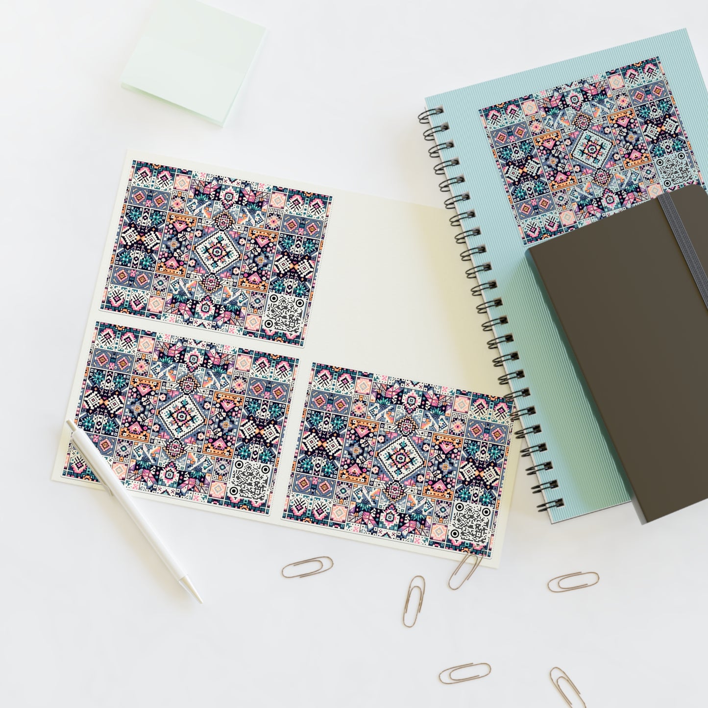 Digital Artisanal Fusion Digital Artisanal Sticker Sheets - 8404 Design-65